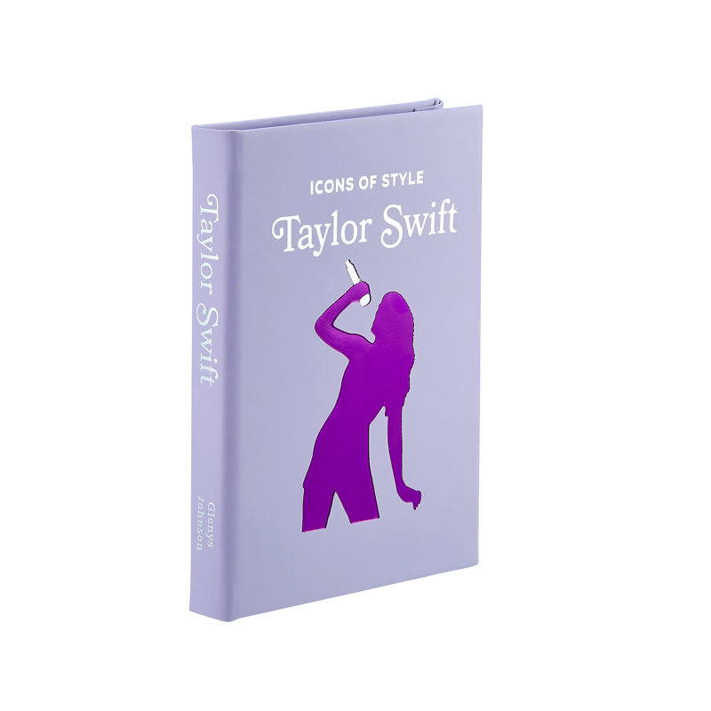 Icons of Style: Taylor Swift Leather Bound Book