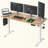Radke Adjustable Metal Base Standing Desk-781739310-781739306