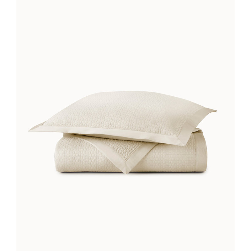 Hamilton Quilted Coverlet, Linen, Twin/Twin XL Coverlet