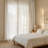 Faux Linen Blend Curtains Rod Pocket & Back tab Semi Sheer Window Treatments Privacy with Light Filtering for Living Room, 2 Panels-734527411-734527414
