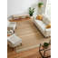 Aquila Striped Area Rug in Earth Green/Orange/Beige-1151933902
