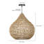Luminaire suspendu en forme de goutte brun clair Blayk 1-1281741357