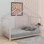 Lit plateforme simple en métal-1370734593