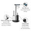 Cuong Free-Standing Toilet Brush & Holder