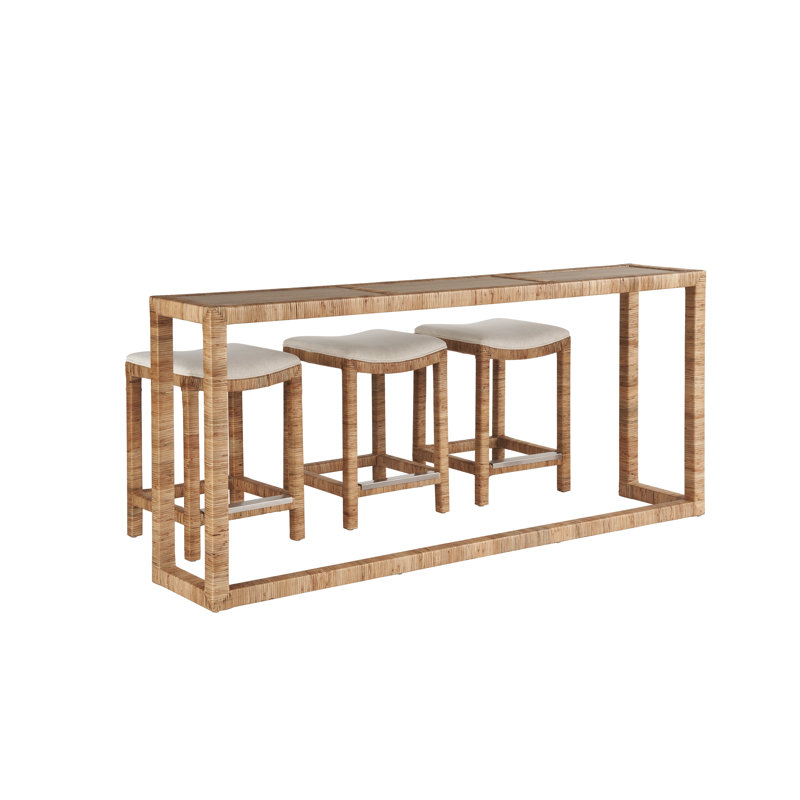 82" Console Table and Stool Set