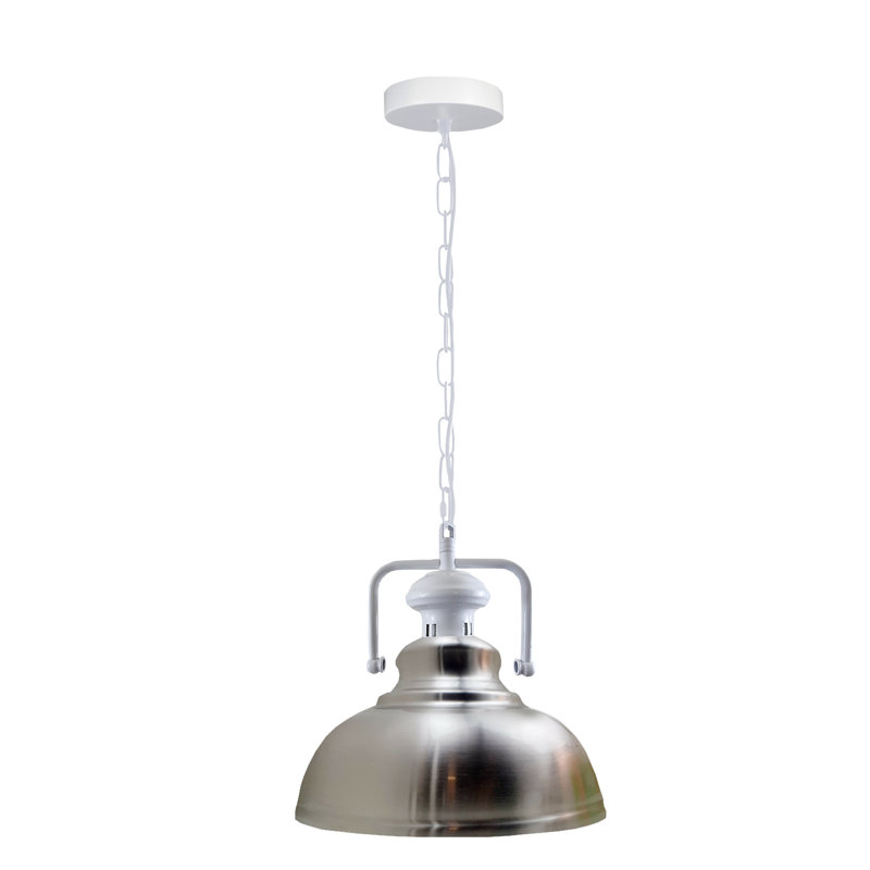 Lockett 1 - Light Satin Nickel Pendant, Satin Nickel