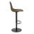 Safeta Swivel Upholstered Adjustable Height Counter Stool-2012125270