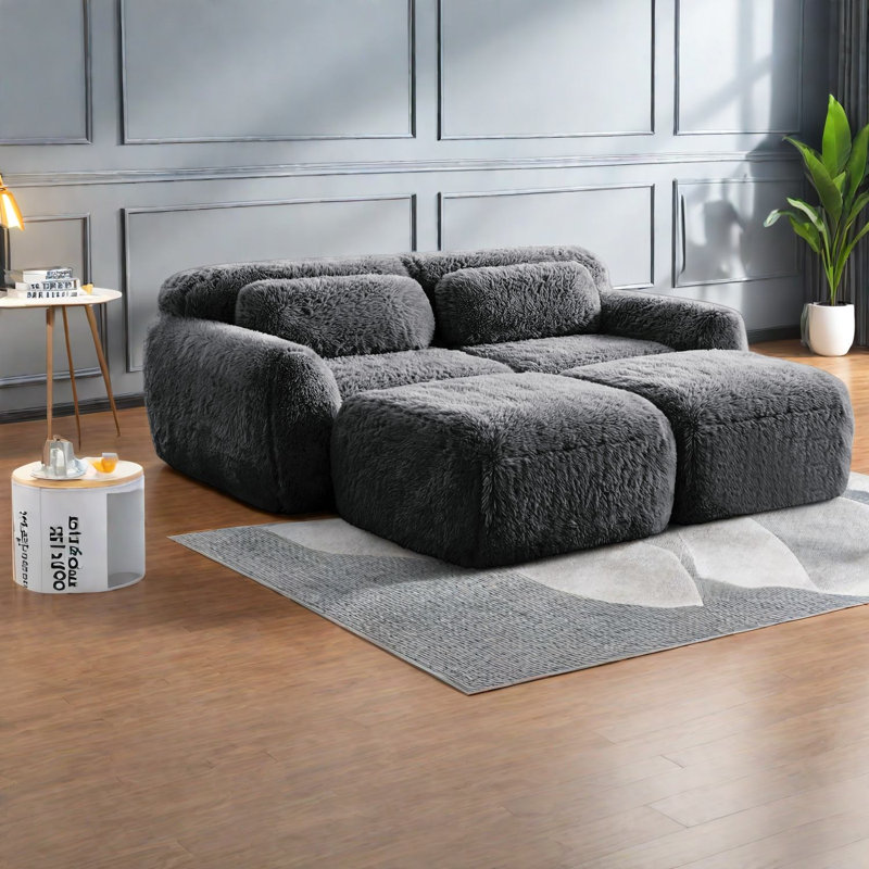 Deep Comfort Multifunctional Sofas, Plush Material, Modern Design For Home