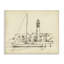 Phare et bateau, toile par Ethan Harper-63544103
