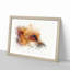 Profile of a Red Fox in Abstract - Picture Frame Graphic Art Print-55768176-55768177