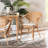 Cezary Armchair in Rattan Brown