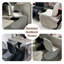 Chaise d'appoint à dossier solide en PP (ensemble de 2)-504436324