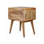 Sterger 45cm W Solid Wood Bedside Table-86241434