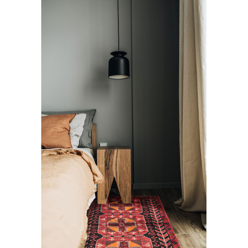 Rizbaft Red Rug 3'7" x 6'4"