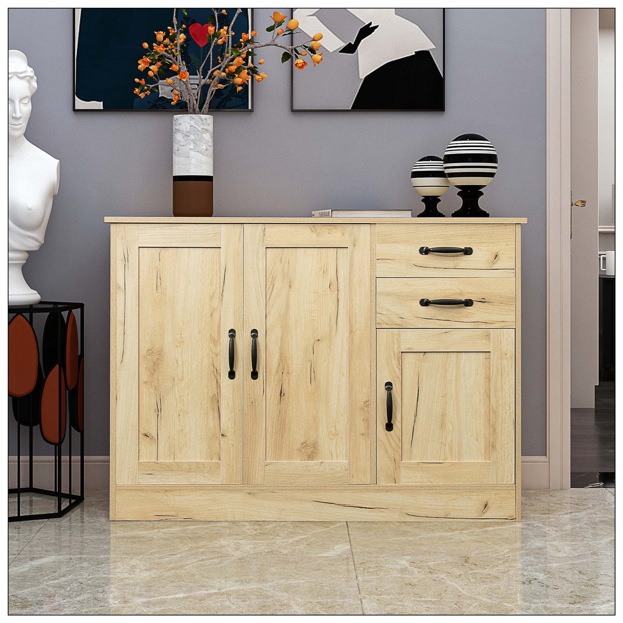 Ebern Designs Living Room Furniture Mid Century Modern Tv Stand Kitchen ...
