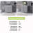 36'' Freestanding Single Sink Bathroom Vanity with Ceramic Top-1636001710