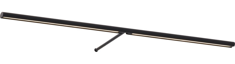 Plural Dome Picture Light, Nightshade Black, 0.5" H x 30" W x 8.9" D, 20.8