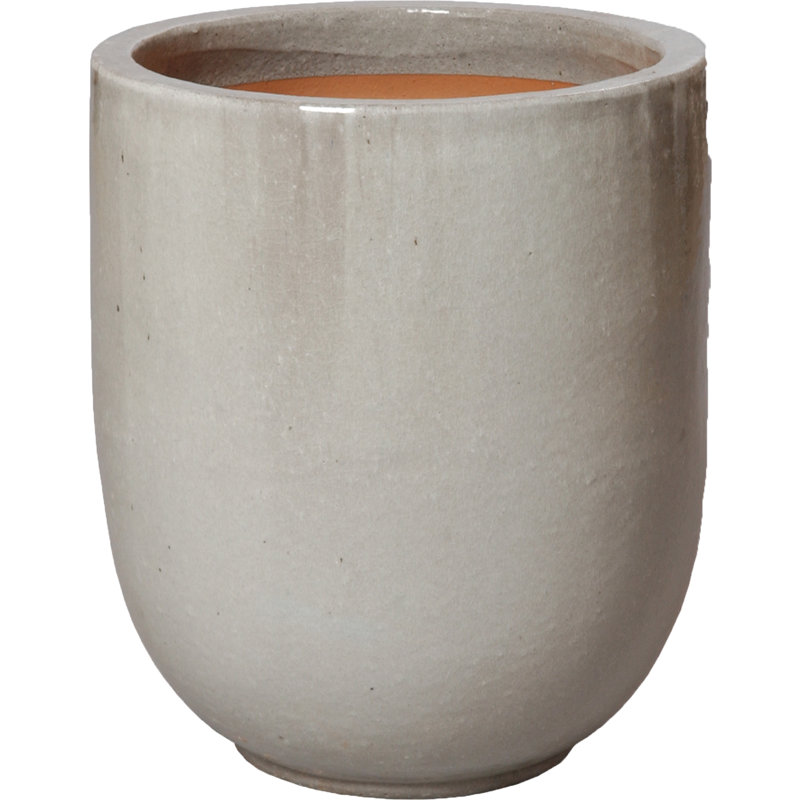 Handmade Ceramic Planter, 23" H x 19.5" W x 20" D