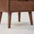 47"H Solid Oak Mid-Century Modern Accent Cabinets with 2 Drawers, Fluted Glass Door-1631944540-1631944530