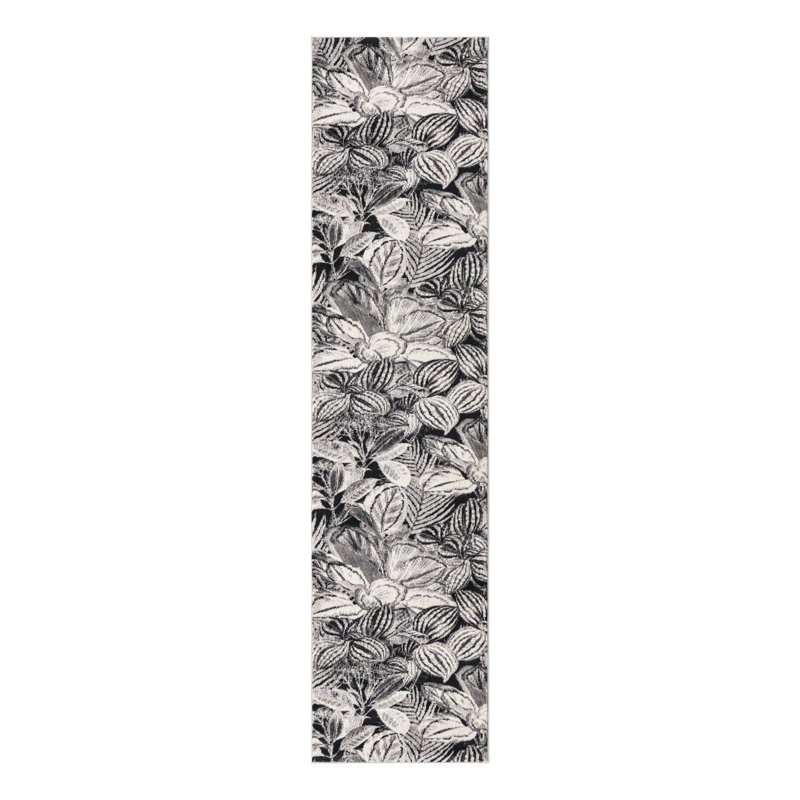 Herington Floral Indoor Rug, Runner 2' x 8'
