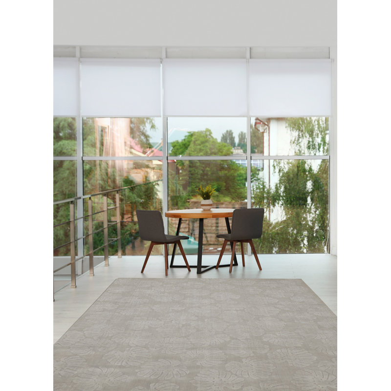 Kashkuli Gabbeh Grey Rug 6'8" x 9'6"