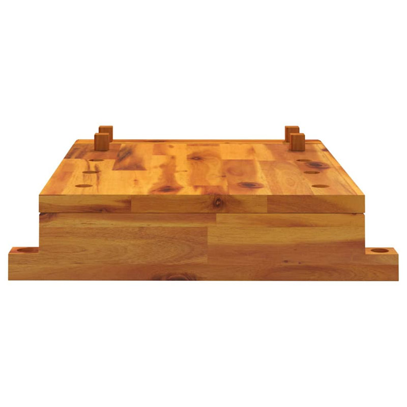 17.32 " W Solid Wood Top Workbench Top