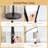 83'' 3-way Dimmable Arc Tree Floor Lamp With Rotary Switch