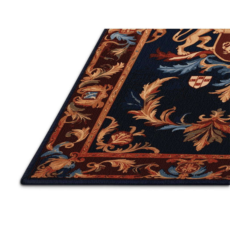 Tapis mauve lavable à la machine, Rectangulaire 3 pi x 5 pi