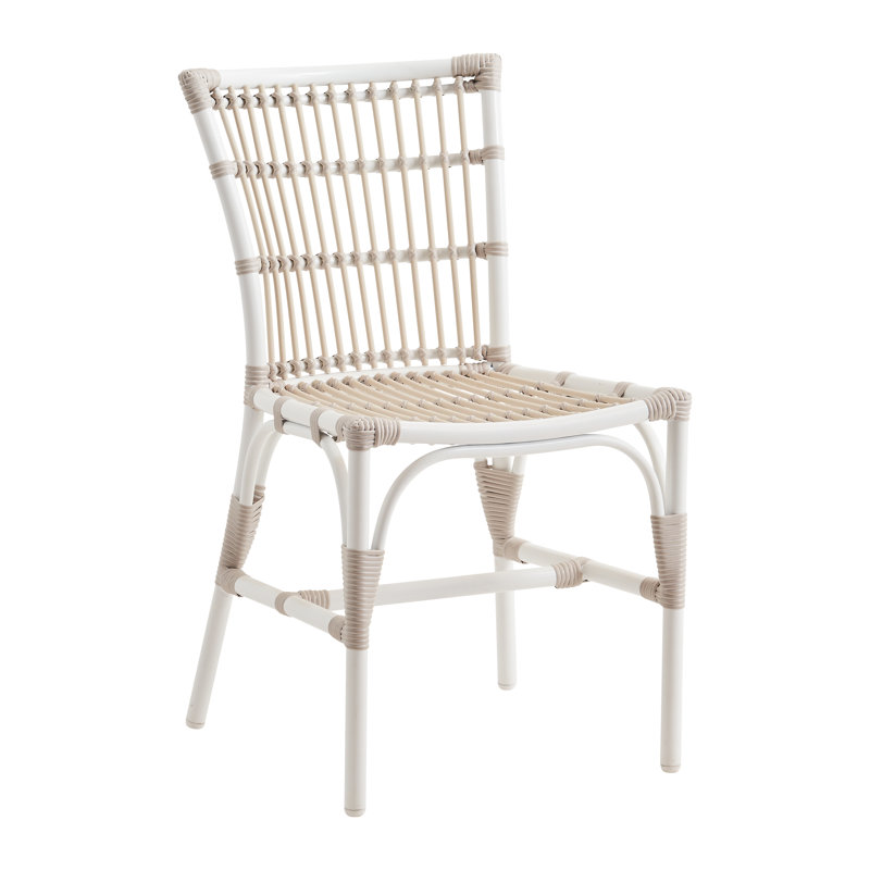 Elisabeth Patio Dining Chair, Dove White