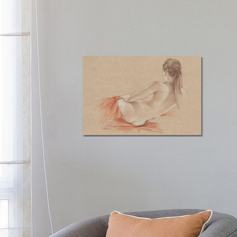 Classical Figure Study I by Ethan Harper - Wrapped Canvas Gallery-Wrapped Canvas Giclée, 66.04 cm H x 45.72 cm W x 1.91 cm D