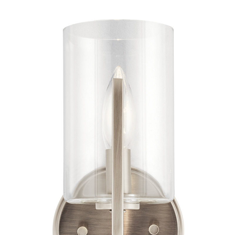 Tillie Armed Sconce, Classic Pewter