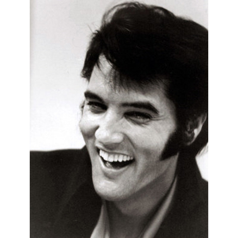 Elvis Presley, H 18 po x l 14 po