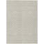 Machine Washable Indoor/Outdoor Christain ACN1428 Beige Round Rug-102879916