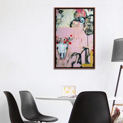 La reine des sous-sols - reproduction d'art murale - toile encadrée