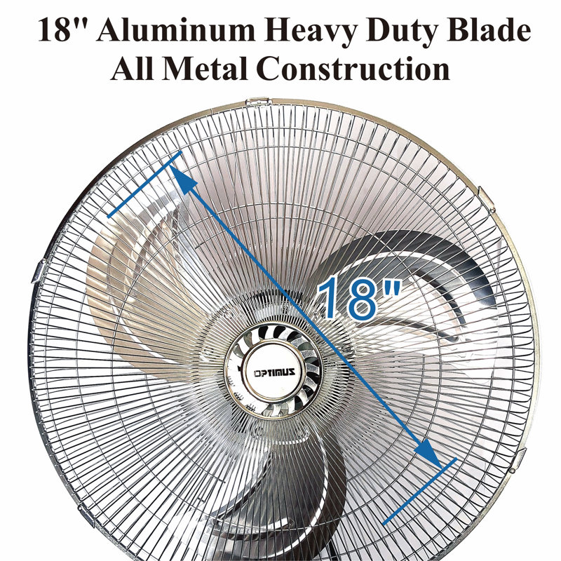 Ventilateur mural 18 po