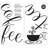 Text & Numbers Non-Wall Damaging Wall Decal