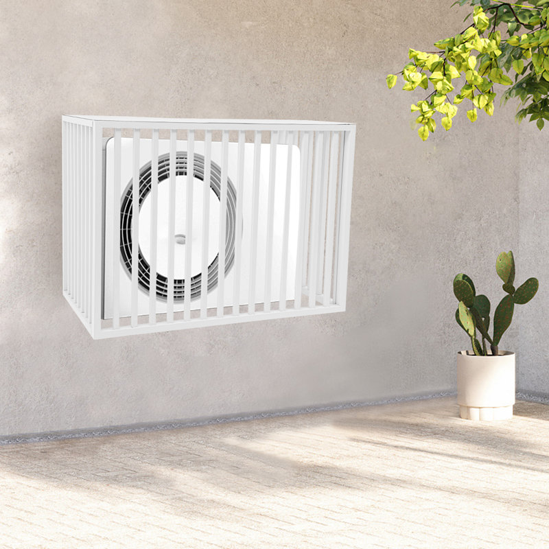 Couvercle de protection de climatiseur d'intimité à 4 côtés 43,3 pouces 2-3P multi-couleurs pour unités extérieures 43,3 pouces
