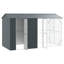 247cm Steel Floor Bird Cage