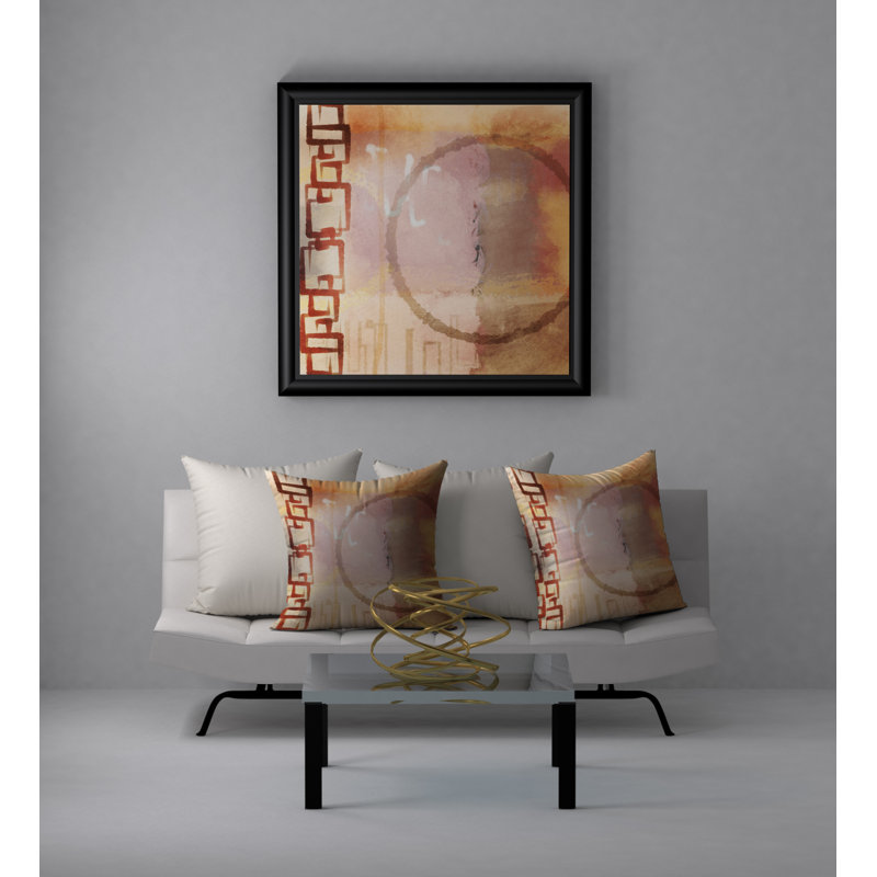 Reversible Throw Pillow, 24" x 24"