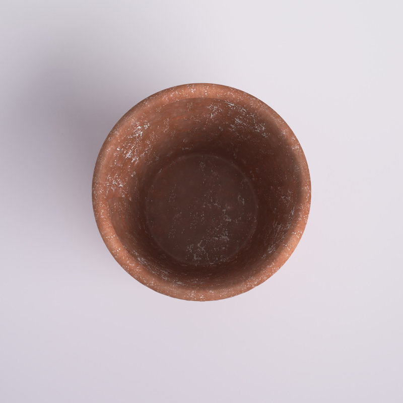 Cache-pot Espana Terracotta, H 9,5 po x l 10 po x P 10 po