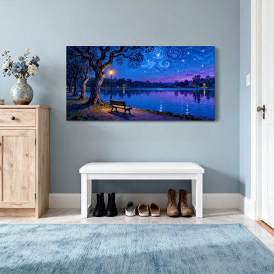 Lampe de table paysage et nature