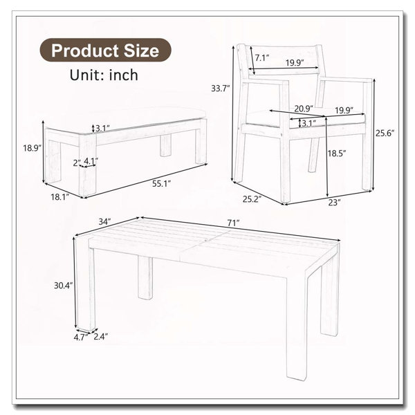 Dimensions du produit