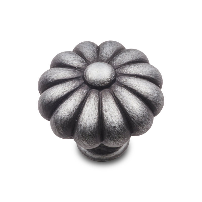 CK Series Knob, Large, Distressed Nickel