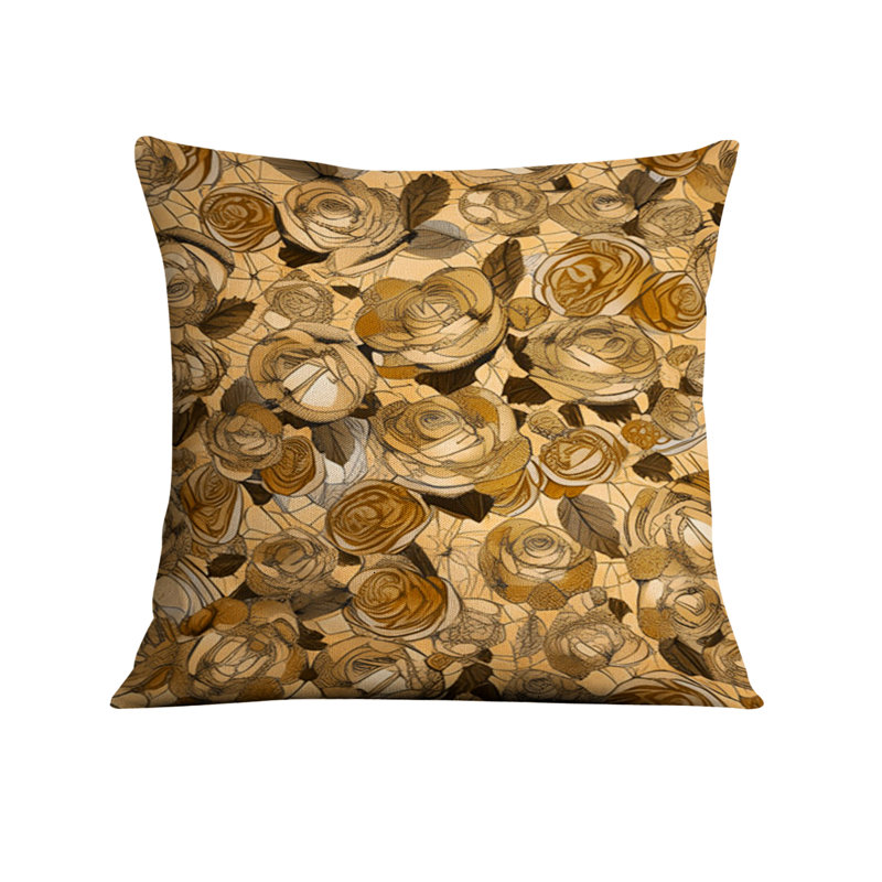 Coussin décoratif, Polyester, H 16 po x l 16 po