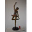 Statue de ballerine danseuse de ballet Brailen, taille: 20 po x 14 po x H 57 po