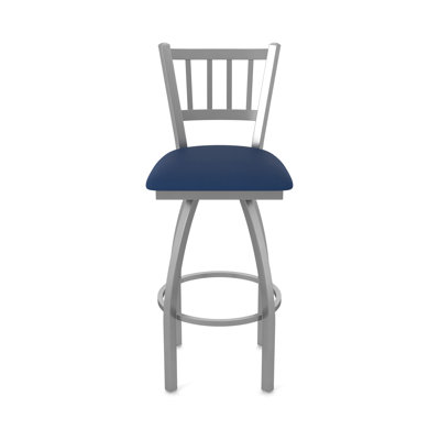 Contessa Stainless Steel Indoor/Outdoor Swivel Bar Stool by Holland Bar Stool