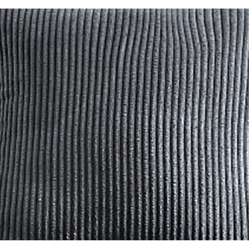 Canapé modulaire 2 pièces Morghan, Velours côtelé gris, Orienté à gauche (vu de face)