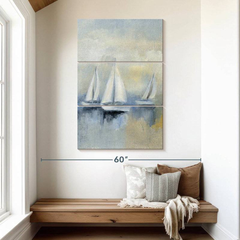 Mehar Morning Sail II, 50" H x 32" W