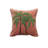Tropical Embroidered Pillow