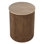 15" Travertine End Table